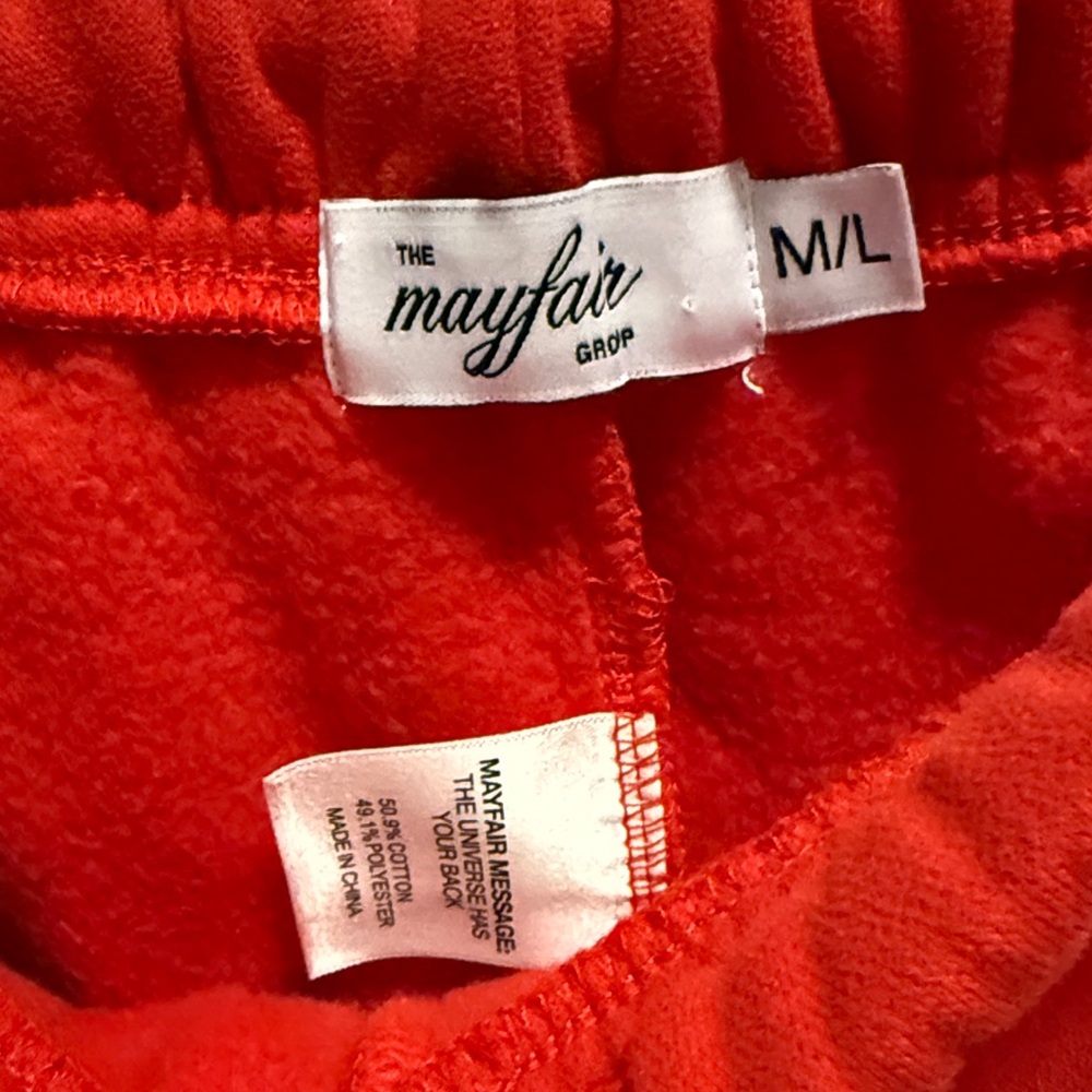Somebody Loves You Sweat Shorts in Cherry Red - Picture 7 of 7